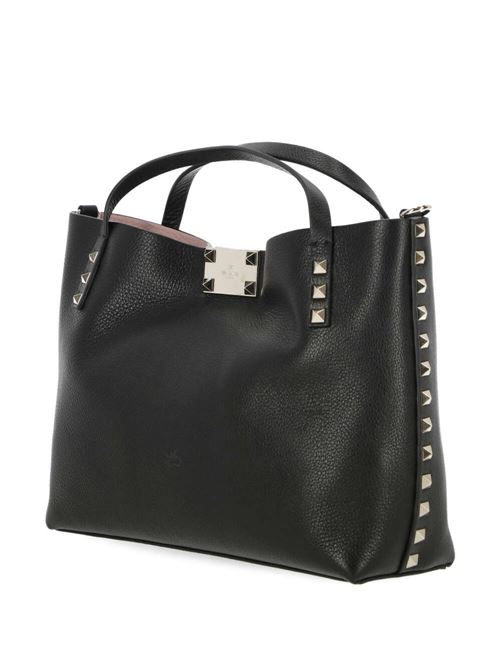 Borsa nera con abbellimento Rockstud Valentino Garavani | 4W2B0K11VSN44A